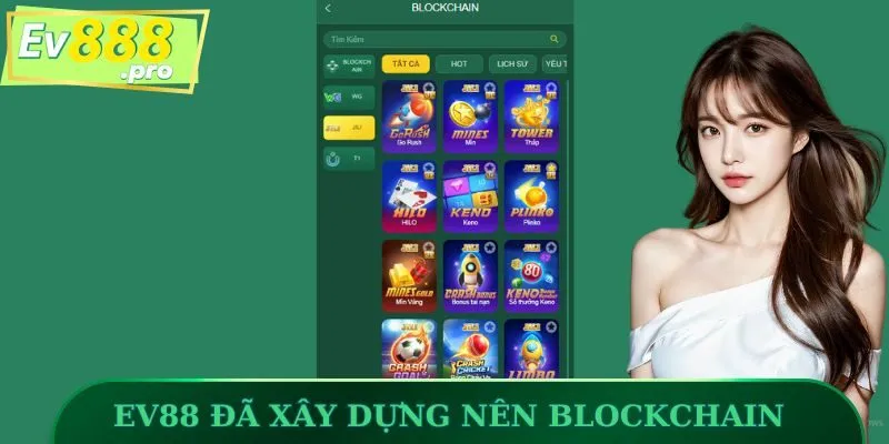 EV88 đã xây dựng nên blockchain cho hội viên yêu thích vũ trụ