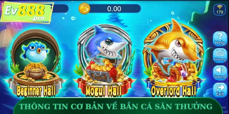 Thông tin cơ bản về trò chơi Bắn Cá Săn Thưởng